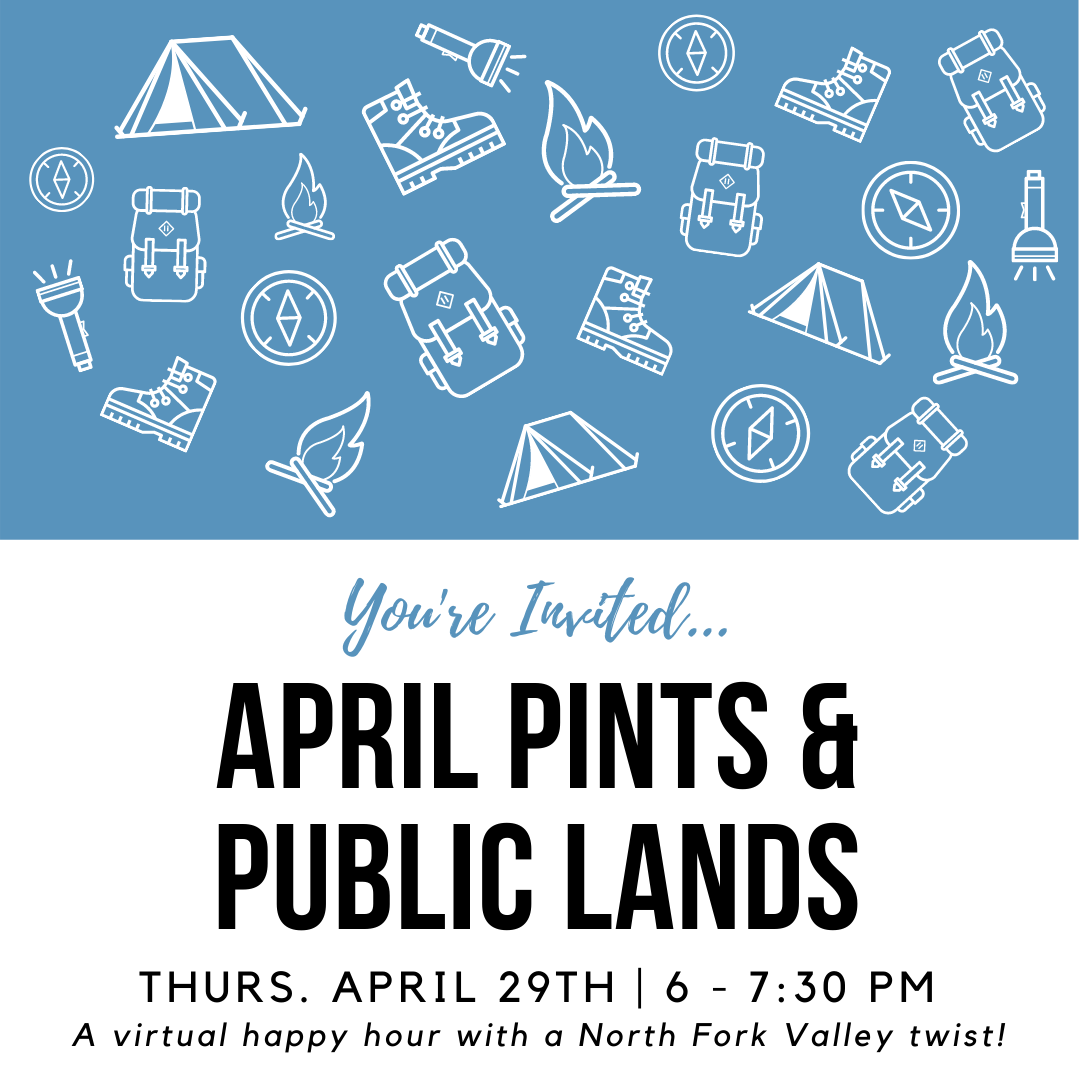 April Pints and Public Lands ad